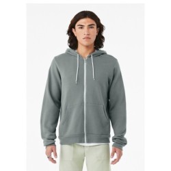 Buy Bella + Canvas 3739 Unisex Sponge Fleece Full-Zip Hooded Sweatshirt | ApparelChoice.ca