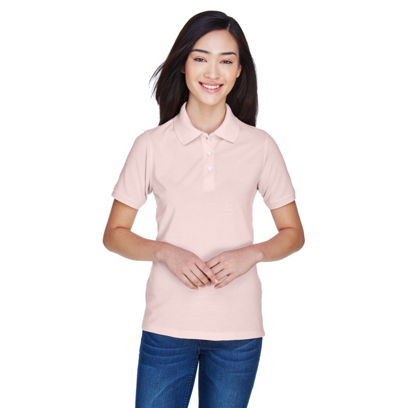 Buy Harriton M265W Ladies Easy Blend Polo | ApparelChoice.ca