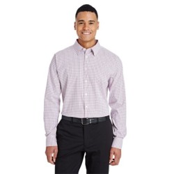 Buy Devon & Jones DG540 CrownLux Performance Men's Micro Windowpane Woven Shirt | ApparelChoice.ca