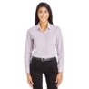 Buy Devon & Jones DG540W CrownLux Performance Ladies Micro Windowpane Woven Shirt | ApparelChoice.ca