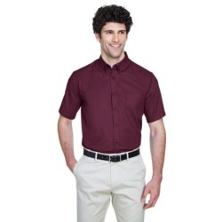 Buy Core365 88194 Men's Optimum Short-Sleeve Twill Shirt | ApparelChoice.ca