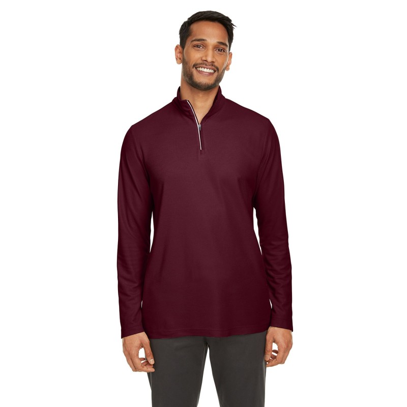 Buy Core365 CE405 Men's Fusion ChromaSoft Pique Quarter-Zip | ApparelChoice.ca