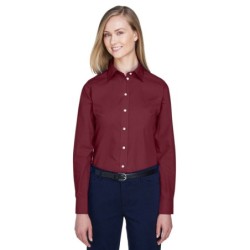 Buy Devon & Jones D620W Ladies Crown Collection Solid Broadcloth Woven Shirt | ApparelChoice.ca