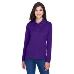 Buy Core365 78192 Ladies Pinnacle Performance Long-Sleeve Pique Polo | ApparelChoice.ca