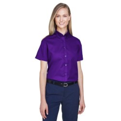 Buy Core365 78194 Ladies Optimum Short-Sleeve Twill Shirt | ApparelChoice.ca