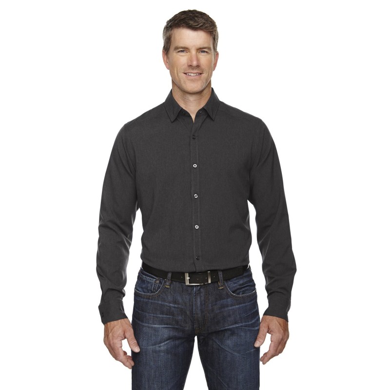 Buy North End 88802 Men's Melange Performance Shirt | ApparelChoice.ca