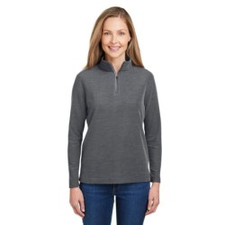 Buy Core365 CE405W Ladies Fusion ChromaSoft Pique Quarter-Zip | ApparelChoice.ca