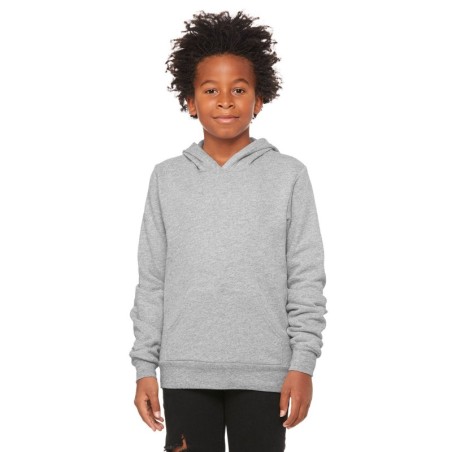 Buy Bella + Canvas 3719Y Youth Sponge Fleece Pullover Hooded Sweatshirt | ApparelChoice.ca