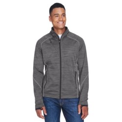 Buy North End 88697 Men's Flux Melange Bonded Fleece Jacket | ApparelChoice.ca
