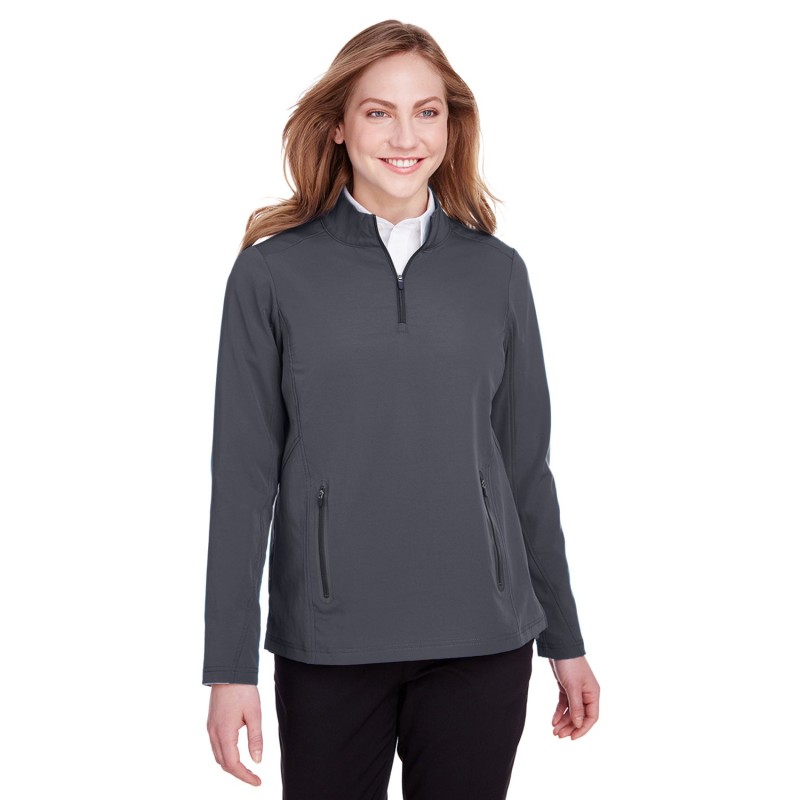 Buy North End NE401W Ladies Quest Stretch Quarter-Zip | ApparelChoice.ca