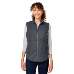 Buy North End NE714W Ladies Aura Sweater Fleece Vest | ApparelChoice.ca