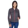 Buy North End 78697 Ladies Flux Melange Bonded Fleece Jacket | ApparelChoice.ca