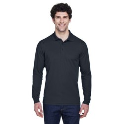Buy Core365 88192 Men's Pinnacle Performance Long-Sleeve Pique Polo | ApparelChoice.ca