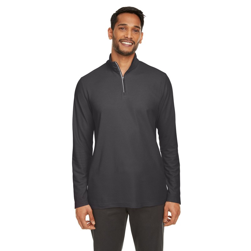 Buy Core365 CE405 Men's Fusion ChromaSoft Pique Quarter-Zip | ApparelChoice.ca