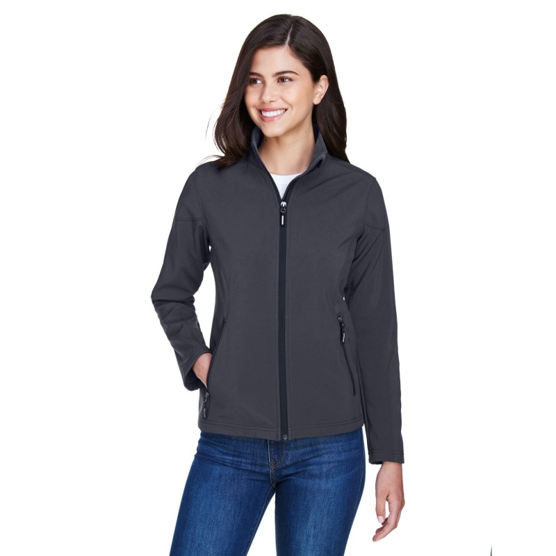 Buy Core365 78184 Ladies Cruise Two-Layer Fleece Bonded Soft Shell Jacket | ApparelChoice.ca