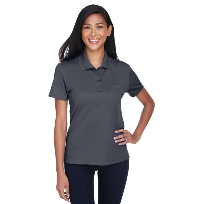Buy Core365 78181P Ladies Origin Performance Pique Polo with Pocket | ApparelChoice.ca