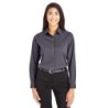Buy Devon & Jones DG535W CrownLux Performance Ladies Tonal Mini Check Woven Shirt | ApparelChoice.ca