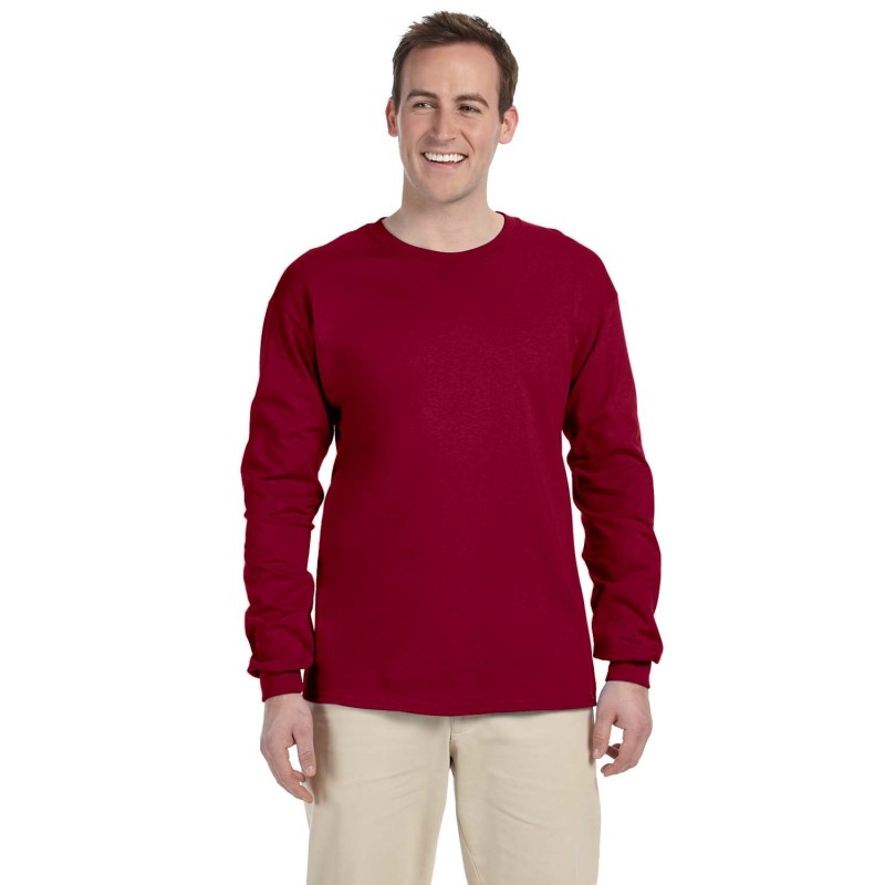 Buy Gildan G240 Adult Ultra Cotton Long-Sleeve T-Shirt | ApparelChoice.ca