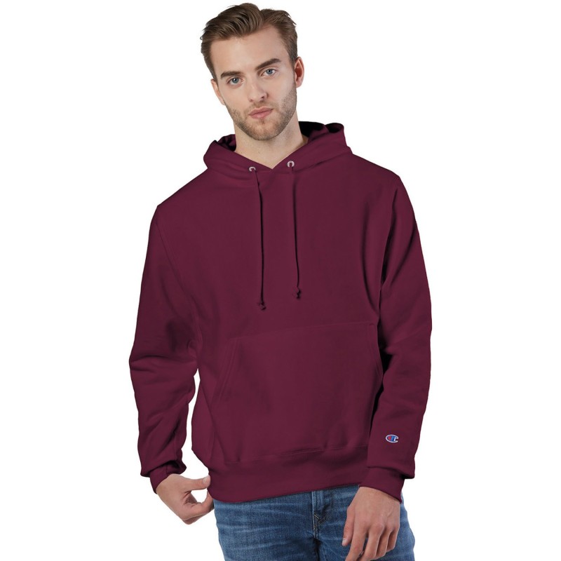Buy Champion S1051 Reverse Weave Pullover Hooded Sweatshirt | ApparelChoice.ca