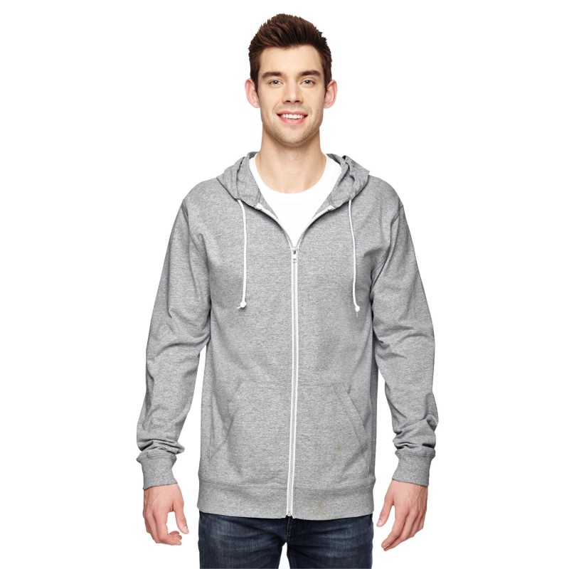 Buy Fruit of the Loom SF60R Adult Sofspun Jersey Full-Zip Hooded Sweatshirt | ApparelChoice.ca