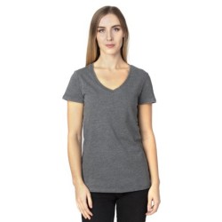 Buy Threadfast 200RV Ladies Ultimate CVC V-Neck T-Shirt | ApparelChoice.ca