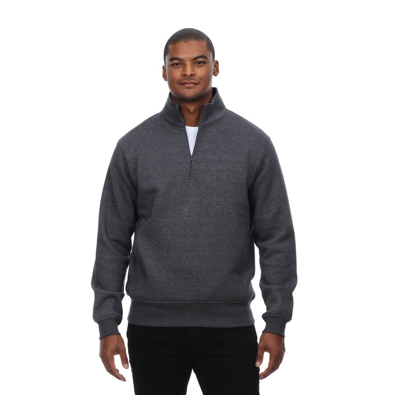 Buy Threadfast 320Q Unisex Ultimate Fleece Quarter-Zip Sweatshirt | ApparelChoice.ca