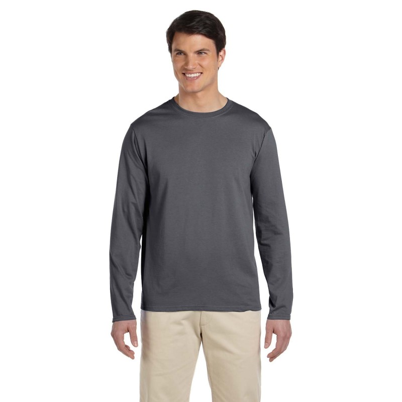 Buy Gildan G644 Adult Softstyle Long-Sleeve T-Shirt | ApparelChoice.ca