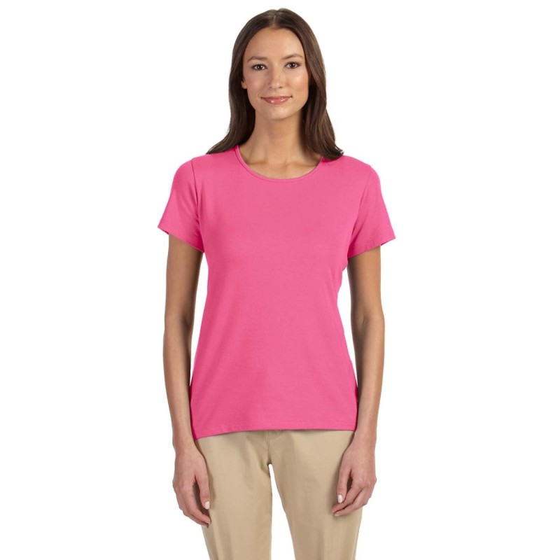 Buy Devon & Jones DP182W Ladies Perfect Fit Shell T-Shirt | ApparelChoice.ca