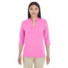 Buy Devon & Jones DP188W Ladies Perfect Fit Tailored Open Neckline Top | ApparelChoice.ca