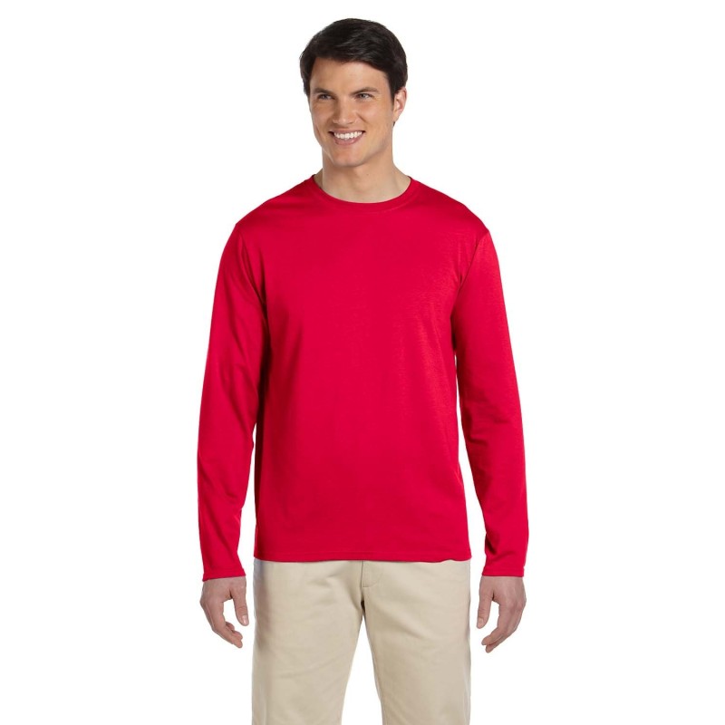 Buy Gildan G644 Adult Softstyle Long-Sleeve T-Shirt | ApparelChoice.ca