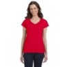 Buy Gildan G64VL Ladies SoftStyle Fitted V-Neck T-Shirt | ApparelChoice.ca