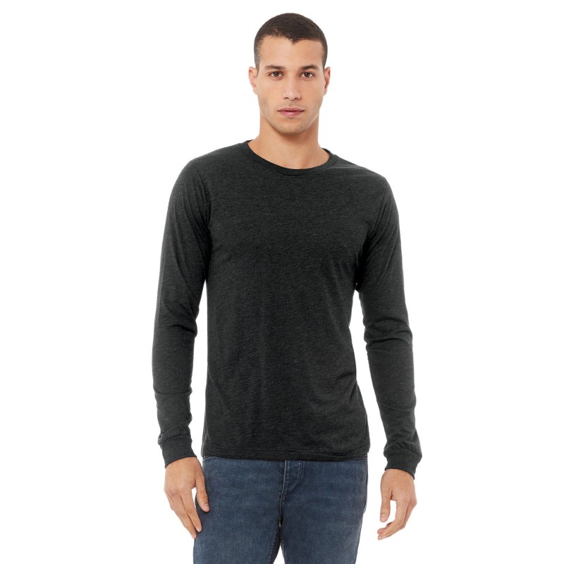 Buy Bella + Canvas 3513 Unisex Triblend Long-Sleeve T-Shirt | ApparelChoice.ca