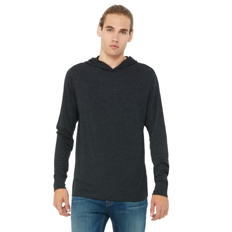 Buy Bella + Canvas 3512 Unisex Jersey Long-Sleeve Hoodie | ApparelChoice.ca