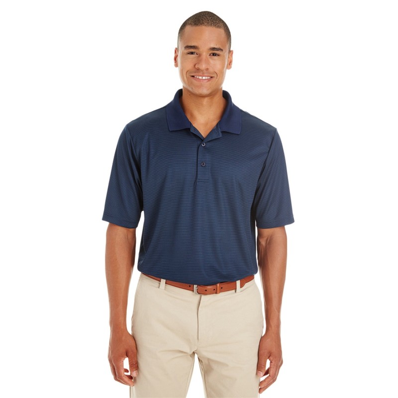 Buy Core365 CE102 Men's Express Microstripe Performance Pique Polo | ApparelChoice.ca
