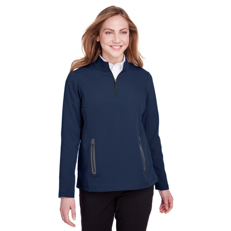 Buy North End NE401W Ladies Quest Stretch Quarter-Zip | ApparelChoice.ca