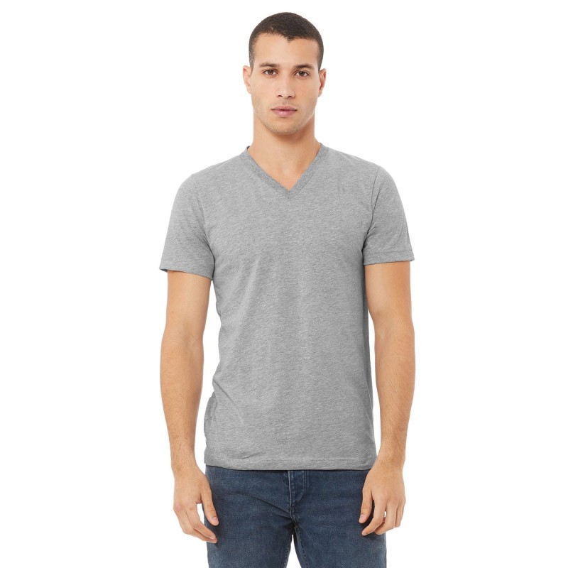 Buy Bella + Canvas 3005CVC Unisex CVC Jersey V-Neck T-Shirt | ApparelChoice.ca