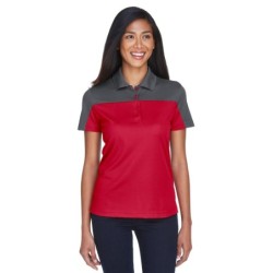 Buy Core365 CE101W Ladies Balance Colorblock Performance Pique Polo | ApparelChoice.ca