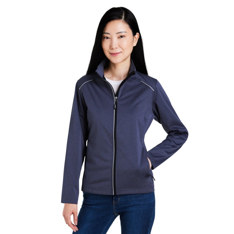 Buy Core365 CE708W Ladies Techno Lite Three-Layer Knit Tech-Shell | ApparelChoice.ca