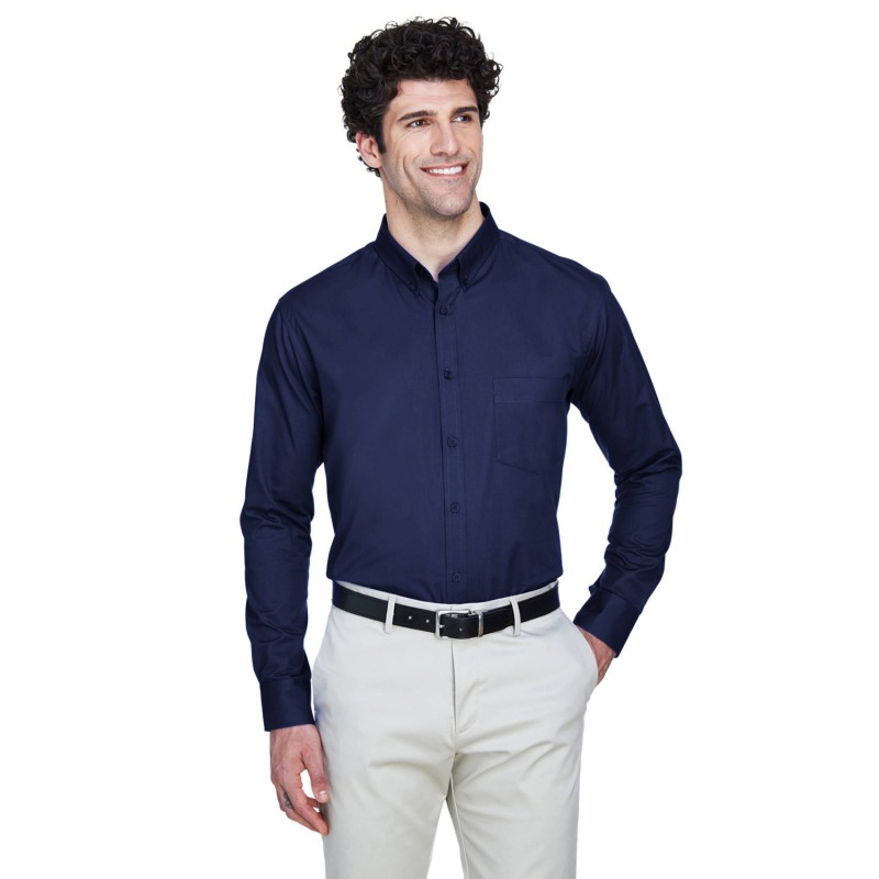 Buy Core365 88193 Men's Operate Long-Sleeve Twill Shirt | ApparelChoice.ca