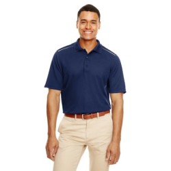 Buy Core365 88181R Men's Radiant Performance Pique Polo with Reflective Piping | ApparelChoice.ca