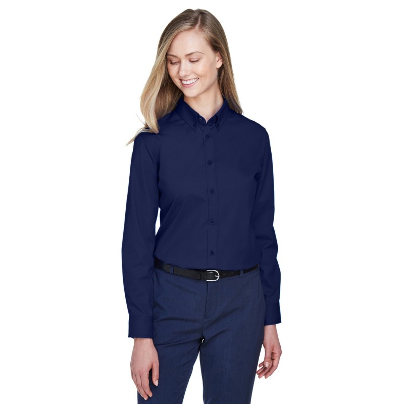 Buy Core365 78193 Ladies Operate Long-Sleeve Twill Shirt | ApparelChoice.ca