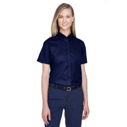 Buy Core365 78194 Ladies Optimum Short-Sleeve Twill Shirt | ApparelChoice.ca