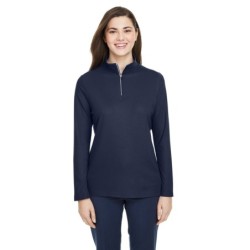Buy Core365 CE405W Ladies Fusion ChromaSoft Pique Quarter-Zip | ApparelChoice.ca