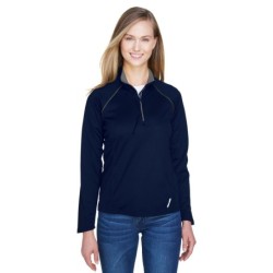 Buy North End 78187 Ladies Radar Quarter-Zip Performance Long-Sleeve Top | ApparelChoice.ca