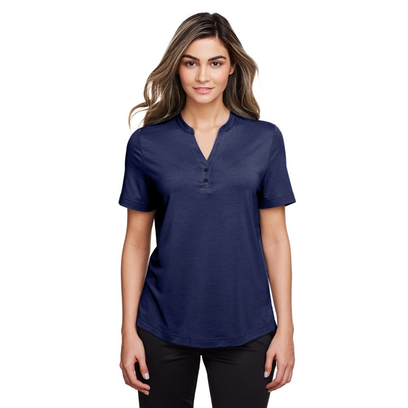Buy North End NE100W Ladies Jaq Snap-Up Stretch Performance Polo | ApparelChoice.ca