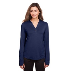 Buy North End NE400W Ladies Jaq Snap-Up Stretch Performance Pullover | ApparelChoice.ca