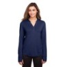 Buy North End NE400W Ladies Jaq Snap-Up Stretch Performance Pullover | ApparelChoice.ca