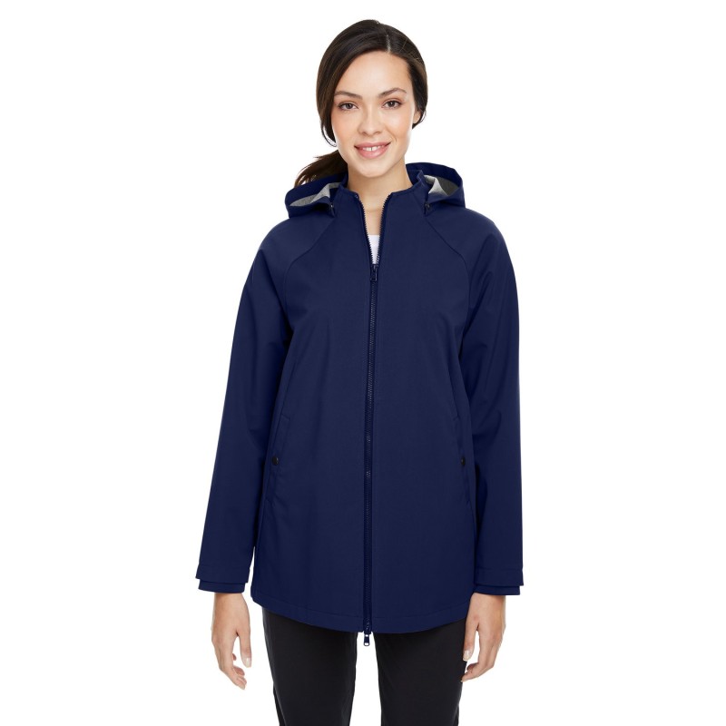 Buy North End NE718W Ladies City Hybrid Soft Shell Hooded Jacket | ApparelChoice.ca