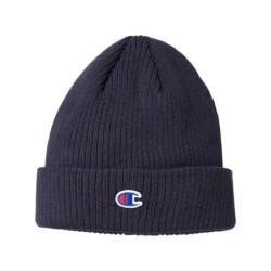 Buy Champion CS4003 Cuff Beanie With Patch | ApparelChoice.ca