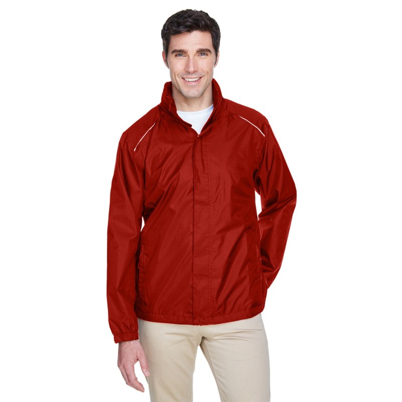 Buy Core365 88185 Men's Climate Seam-Sealed Lightweight Variegated Ripstop Jacket | ApparelChoice.ca